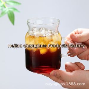 Heat Resistant Double Wall Borosilicate Glass Teacup
