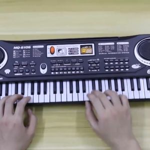 "KLAIM VOCHER 7K🔥PROMO GRATIS ONGKIR Kado Anak Piano Digital Electronic Keyboard 37 keys& 61 Keys - Mainan Anak Piano Yang Bermanfaat Untuk Tumbuh Kembang Anak -  SamuDRA BIRu MULki