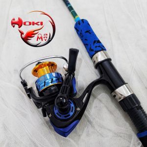 FREE SENAR DAN MATA PANCING set joran spinning Swan Mandala 150 165 180 + Reel Silver Chaser 1000 2000 / joran set fiber carbon solid