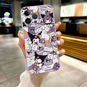 Full Screen Clow M Melody for Xiaomi 15 14 13 12 11 10 9 8 Lite Phone Case 8se Drop-Resistant 12ultra Cartoon 11x New Arrival Couple Xiaomi 14T Pro Soft Cover