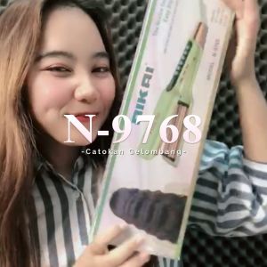 NIKAI N-9768 Catokan Curly Rambut Jagung Zigzag Baba Wanita Catok Rambut Pengeriting Pelurus Rambut 2 in 1 - Ion Negatif Pemanasan Cepat LCD Display