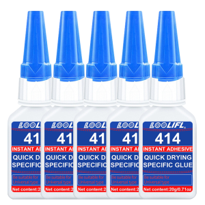 LOOLIFL 414 Instant Adhesive 20g Billiard Cue Tip Glue  Grade No Damage to Cue Strong Bonding for Snooker Pool Cue Tips Repair