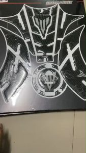 กันรอย YAMAHA MT-15 ถัง ข้างถัง ฝาถังน้ำมัน สติกเกอร์ ลายเคฟล่า **สินค้าพร้อมส่งง** (0105)