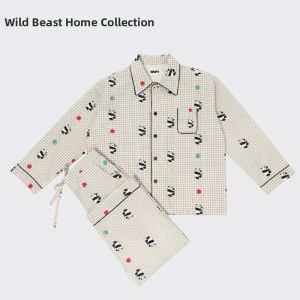 T-B-H | Couples Wearable Flannel Cotton Pajamas