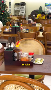 Khay Đựng Đũa Thìa Gia Vị Đa Năng Bằng Gỗ Sang Trọng Bền Bỉ- WOODY