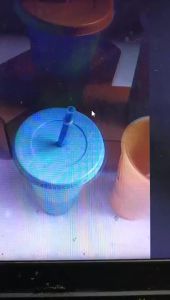 5PCS Plastic Cute Cold Cups with Lids and Straws for Iced Coffee 24 Oz Color Changing Reusable for Adults Kid Women Party