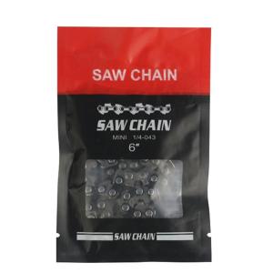 Dây Xích Kim Loại 6/8 Inch Phụ Tùng Thay Thế Cho Máy Cưa Điện Lưỡi Cắt Gỗ Phụ Kiện Xích Cưa Thép Không Gỉ