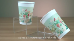 MERLINBIRD Instant Cup Tea - Rose Black Tea Composite Bag (20 cups in a bag)