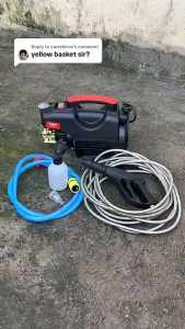 REAIM Portable Pressure Washer 3800W Complete Cleaning Kit with Spray Gun and Water Filter