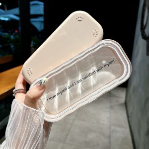 2025 กล่องใส่แว่นตาแบบพกพา ดีไซน์เรียบง่าย ป้องกันฝุ่นและตกหล่น กล่องใส่แว่นกันแดดระดับไฮเอนด์สำหรับใช้ในบ้าน