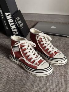 Mens High Top Canvas Shoes Fall 2025 New Style Minority Design Poor Mans Shoes Youth Retro Korean Version Casual Board Shoes