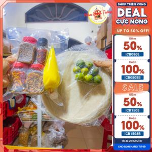 COMBO bánh tráng phơi sương bánh tráng sate bơ tắc hành phi full topping Tây Ninh - 14020260