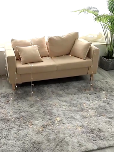 OOKAS พรมปูพื้นห้อง 80/160x200cm พรมในห้องนั่งเล่น พรมนุ่มๆ พรมสบาย พรมปูพื้น พรมห้องนอน พรมพื้นที่ มี 5 สี พื้นพรมกันลื่น พรมตกแต่งบ้าน พรมปูพื้