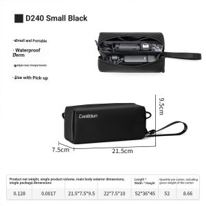 CADeN Camera Bag for DJI Pocket4/ 3 Storage Protective Multi-functional Portable Accessory Chest Bag