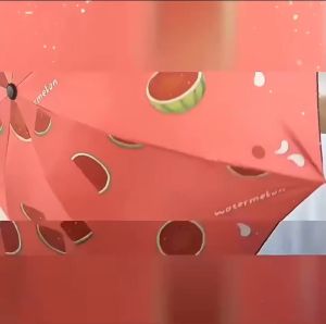 โดยคุณค่า ร่มยูวี UV FRUIT SPF50 ร่มกันยูวี ลายผล 3ตอน ป้องกันรังสียูวี กันน้ำ 100% พกพาสะดวก น้ำหนักเบา ที่มีคุณภาพ ดีมากข