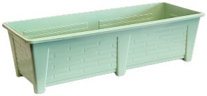 กระถาง กระถางต้นไม้ กระถางรางยาว ขนาด 37 นิ้ว สีเขียวพาสเทล 5 ใบ ชิ้น อัน