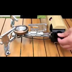 Heavy Duty Camping Butane Stove Portable Foldable Cassette Stove with Carrying Bag for Camping Hiking