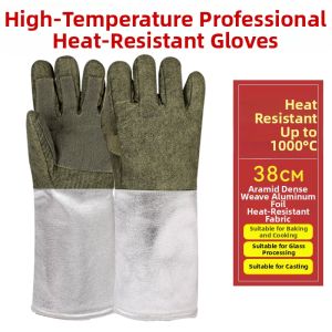 500D Heat-Resistant Oven Gloves