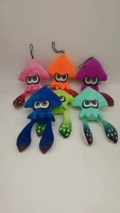 New 25cm Original Splatoon Inkling Squid Plush Doll Toy Stuffed Animal Doll Pendant Switch Game Cute Christmas Gift for kids