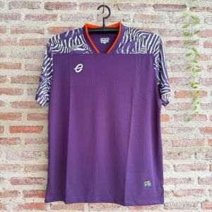 EGO SPORT เสื้อกีฬาคอวี พิมส์ลาย  ZOOTOPIA ZEBRA รหัส EG-5166 ของท้ 100%