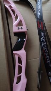 F165 ILF Recurve Bow 68inch 20-40lbs Aluminum Alloy Handle Maple Limb