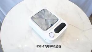 Máy Hút Bụi Móng Chuyên Nghiệp Tiếng Ồn Thấp Thu Gom Gel Có Bộ Lọc Polycarbonate Tái Sử Dụng Dành Cho Chăm Sóc Móng Tại Salon