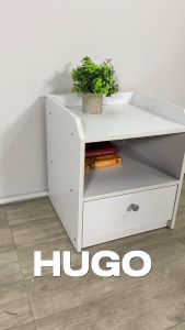 Furniture Direct HUGO 1 Drawer Bedside Table meja tepi solid