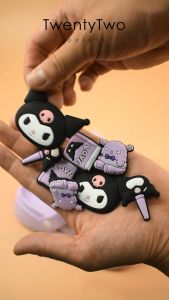 Cute Girls Kids Shoes Sandal Clogs Eva Comfortable Kuromi Pattern Shoes Kasut Budak Perempuan