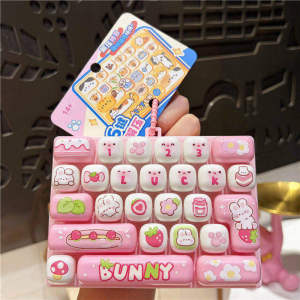 MENGMIAN | Relaxing Stylish Strawberry Bunny Charm