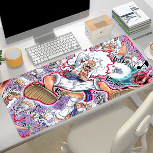 Bandai | Computer Mouse Pad Gamer Playmat Large Gaming Mousepad Kawaii XXL Desk Mat O-One Piece Luffy Mause Pad Laptop Keyboard Carpet