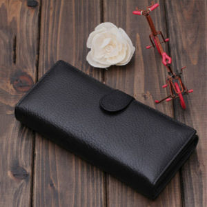 Ví Da Thật Dài Cho Nữ Ví Da Bò Phong Cách Hàn Quốc Cổ Điển Cầm Tay Ví Nữ Thời Trang Mới Ví Nữ
