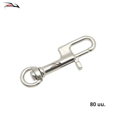 1 ชิ้น 80/ 90/100/110 มิลลิเมตร 316 สแตนเลสสตีล Bolt Snap Hook ดําน้ํา Double Ended Hook BCD อุปกรณ์เสริมอุปกรณ์ดําน้ํา