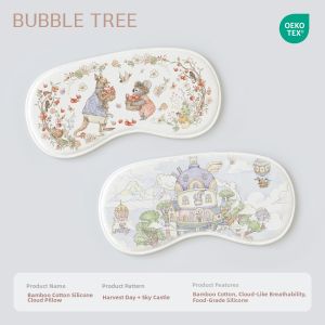 BUBBLE TREE | Silicone Cloud Pillow Baby and Child Use