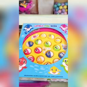 Fishing Game Mainan Memancing Ikan Mainan Pancing\Pancingan Ikan Magnet Mainan Cowok 4 Tahun