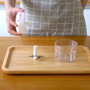 Mini Chopper Tarik Manual Penghancur Gilingan Bumbu Choper Serbaguna Food Processor Premium