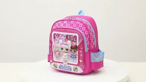 Balo trẻ em mẫu giáo in hình siêu nhân xe đáng yêu 2 ngăn - balo bé trai đi học - balo học sinh hoạt hình dễ thương chất mềm kích thước 2 ngăn  (30 x 28 x 14)