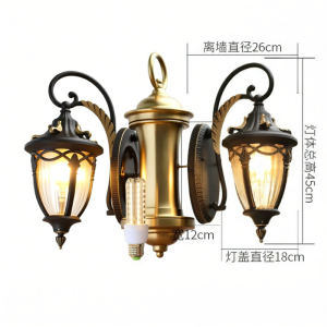 VINCAN | Waterproof Outdoor French Design Wash Wall Wall Light