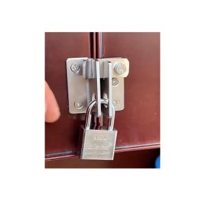 Chốt khóa cửa then cửa bằng thép không gỉ K01 chắc chắn dày 2.5/3.0mm-HAUSE