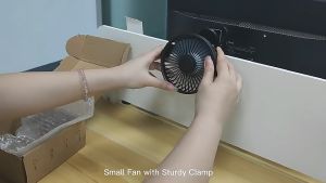 พัดลมไร้สาย พัดลมหนีบ ปรับได้ 3 ระดับ ใช้ง่าย ส่งเร็วส่งไวทันใจ