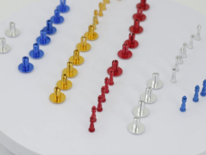 Precision Lock Push Pin Rivet CNC Aluminum M5x15 For Motorcycle Universal