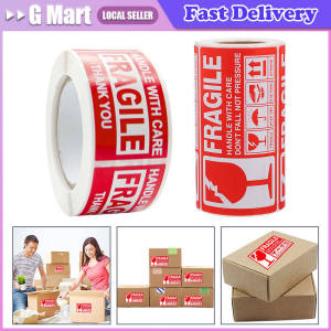 250Pcs/roll Fragile Warning Sticker Care Shipping Special Tag Useful Shipping Express Label Handle With Care Keep Fragile Sticker Warning Stickers Fragile Handle with Care Fragile Labels Adhesive Labels for Shipping Moving Packing