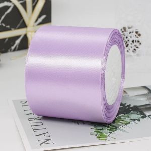 [Bán lẻ ]Ruy băng satin lụa bo viền bản lớn 80mm cao cấp ribbon ruybang trang trí