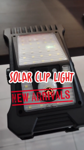 SOLAR LIGHT Clip light Motion sensor Waterproof light outdoor Solar garden light outdoor lighting Lampu pagar solar