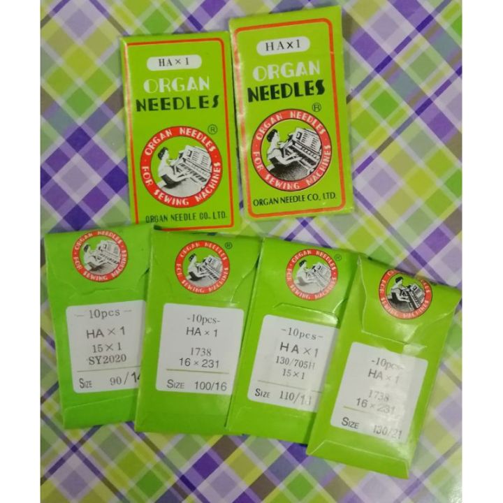 Organ needle HA x 1 (10pcs/pack) Lazada PH
