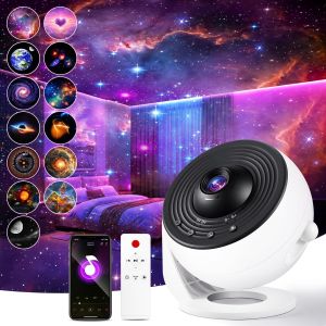 Máy Chiếu Thiên Văn 13 Trong 1 Với Loa Bluetooth & 360 Độ ° Đèn LED Xoay Làm Quà Tặng Nâng Cấp Phòng Ngủ Đèn Ngủ