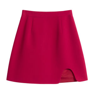 NIHAOKANONG | Chân Váy Mini A-Line Cao Waist Asymmetrical Thời Trang