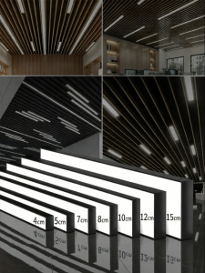 jiuxin lighting | Super Bright Commercial Linear Ceiling Light