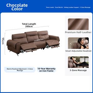 Massage Electric Sofa Leather