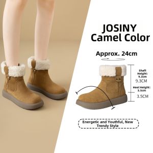 Josiny | Fur Lined Thickened Snow Boots