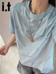 izzue | Couples Simple and Versatile Short Sleeve T-shirt